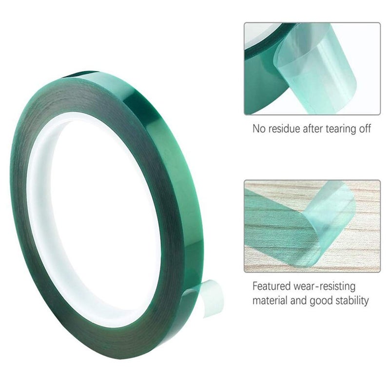 APT Advanced Polymer Tape APT Polyester Tape with Silicone Adhesive, High Temperature, 3.5 Mil Thickness, Powder Coating, E-Coating (1, 4" x 72 Yds) - Image 4